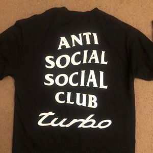 Authentic Anti social social club tshirt